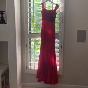 Brand new with tags Reformation Gardener dress and cherry size 4